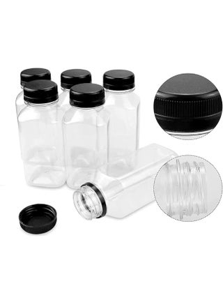 Halapack  Leak Proof  330 ml Plastic Juice Bottles 10 Pcs Clear Plastic Bottles With Caps Milk Bottle Water Bottles For Kids Empty Bottle Zamzam Water Gym Water Bottle Reusable Plastic Juice Bottle - pzsku/ZEC67BB757E99D2FF661FZ/45/_/1740473561/15781c39-72f2-4820-a8b0-547080a8df0e