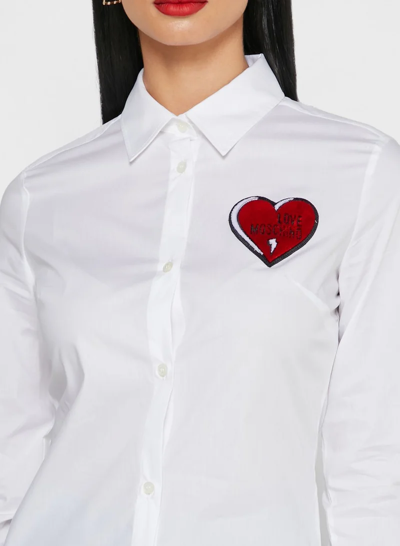 Love Moschino Cuore Tuf Tuf Piccolo Shirt