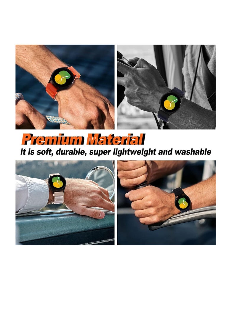 Alpine Loop Bands Nylon 20MM Band For Samsung Gear Sport/Watch 6/Watch 4 5 /Watch 5 Pro /S2 classic/active 2 40mm 44mm/Amazfit GTS 3/ GTS 4/GTS4 Mini/Bip 3 Pro/GTS2/Bp u - Image 2