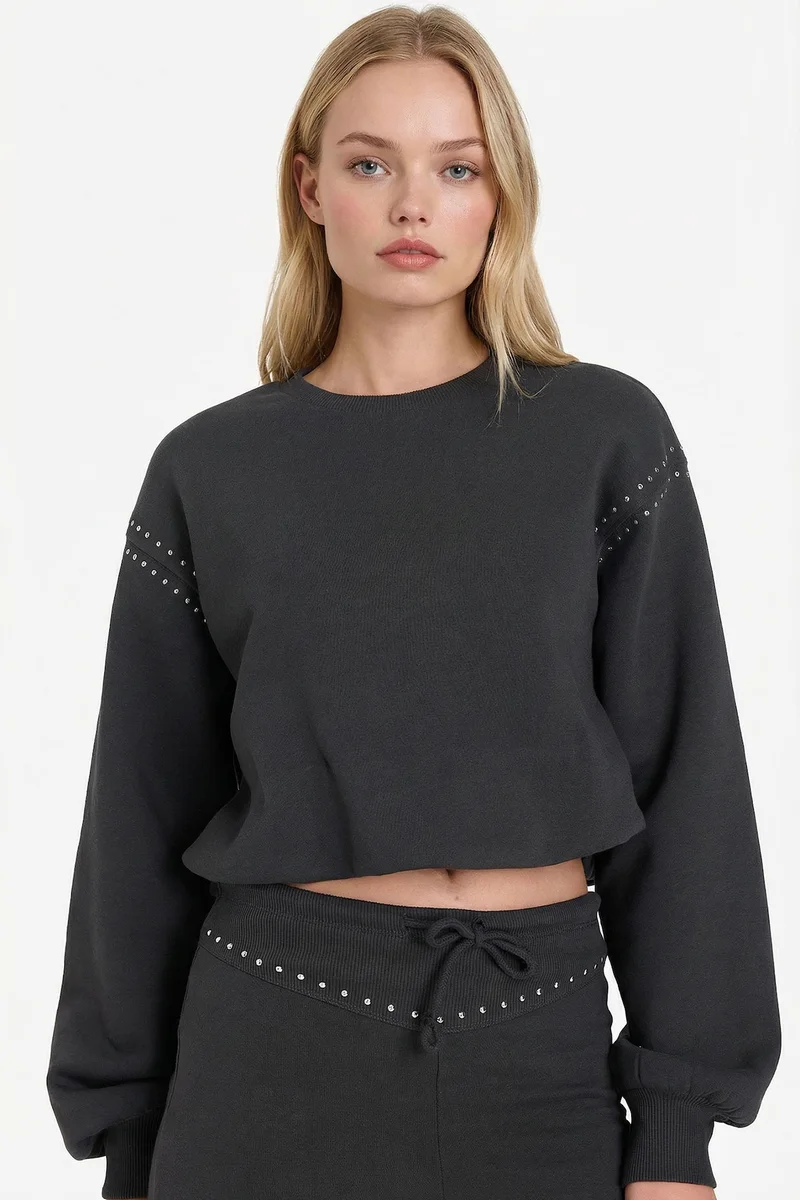 Defacto Oversize Fit Long Sleeve Sweatshirt