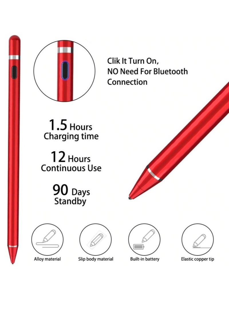 Active Stylus Pen with Palm Rejection for Precise Writing/Drawing Compatible with Apple iPad - Image 3