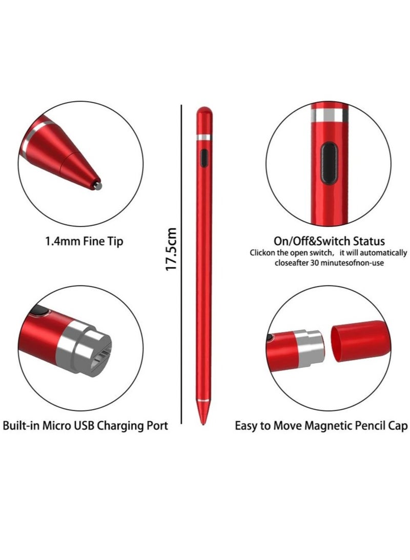 Active Stylus Pen with Palm Rejection for Precise Writing/Drawing Compatible with Apple iPad - Image 2