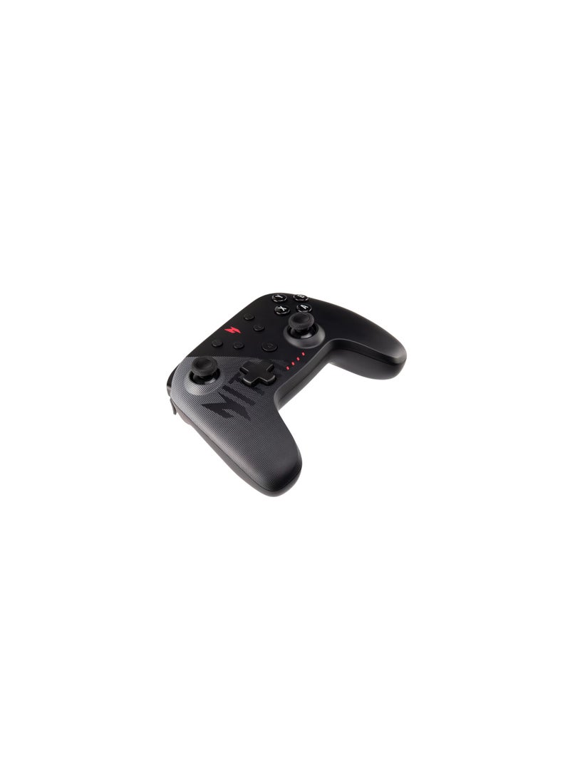 Acer Nitro Wireless Gaming Controller NGR300 – Dual Vibration Feedback, Ergonomic Design, Long Battery Life, PC & Android Compatible, Black - Image 4