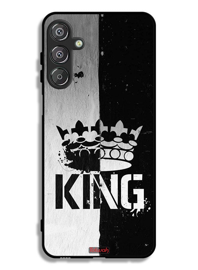 Tolwak Samsung Galaxy M36 Protective Case Cover King Vintage - Image 1
