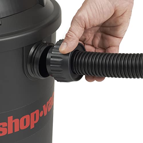 SHOPVAC Shop-Vac 9056500 Hose w/Curved End, 1-1/4 in. Diameter x 8 ft. Length, Long Reach, Black, (1-Pack) - Image 4