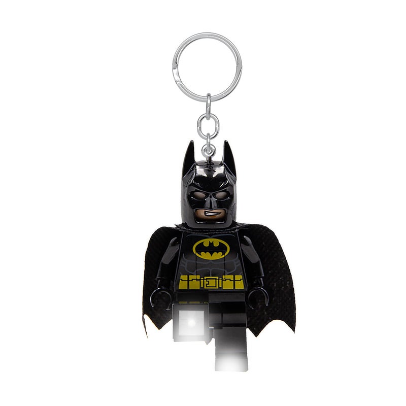 IQ Lego DC Super Heroes Large 3 Inch Tall Figure Keychain Light - Batman (KE26H) - Image 1