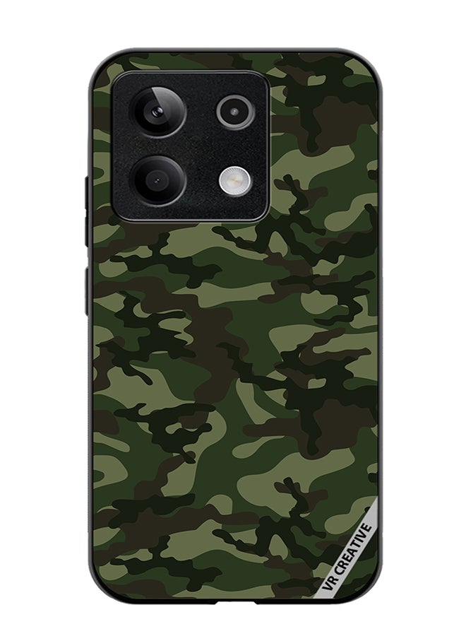 VR CREATIVE Protective Case Cover For Xiaomi Poco X6 Camouflage Green Design Multicolour - Image 1
