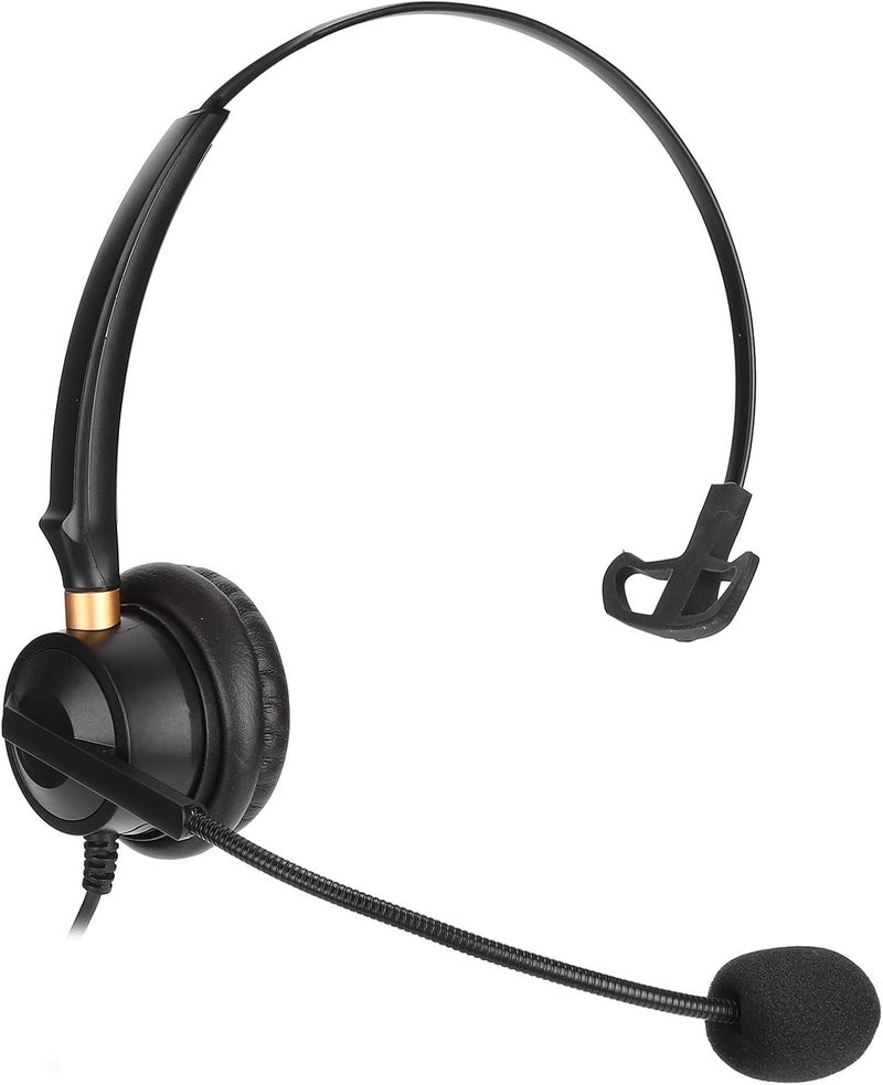 SUNGOOYUE H600 2.5 Telephone Headset, Single Ear Office Headphone with Noise Cancelling Microphone, for Landline Phone or Cordless Dect Phone with 2.5mm Jack - Image 1