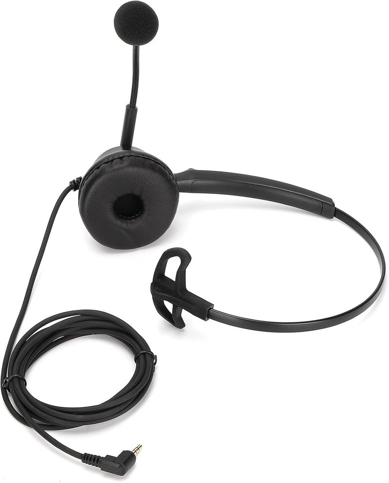 SUNGOOYUE H600 2.5 Telephone Headset, Single Ear Office Headphone with Noise Cancelling Microphone, for Landline Phone or Cordless Dect Phone with 2.5mm Jack - Image 4