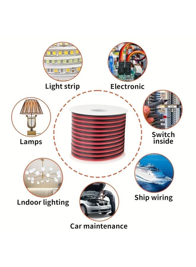 24AWG Stranded Tin Plated Copper Wire 2 Conductor For Speaker LED Automotive - Image 5