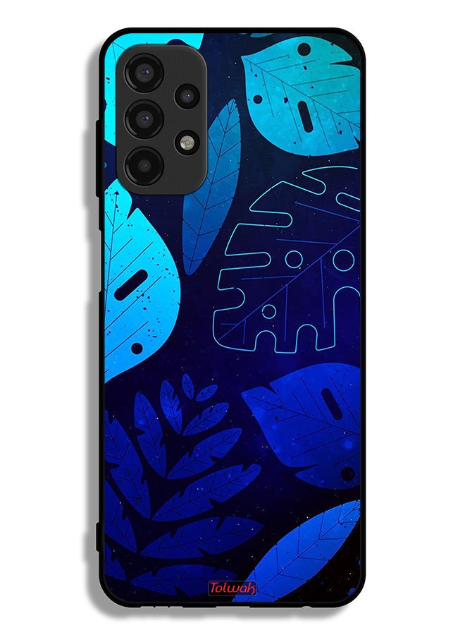 Tolwak Samsung Galaxy A13 4G Protective Case Cover Leaves Pattern - Image 1