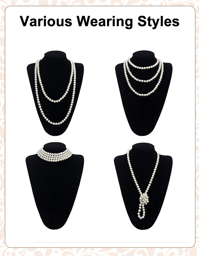 PLULON 6 Pcs 1920s Flapper Accessories for Women, Great Gatsby Flapper Accessories Fashion Roaring 20s Costume for Women - Image 4
