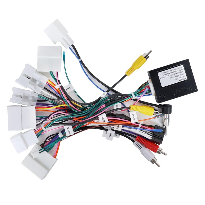 PODOFO Radio JBL Wiring Harness 16 pin Compatible with Toyota Corolla Camry RAV4 Tundra 4Runner Prado CHR Highlander - Image 2