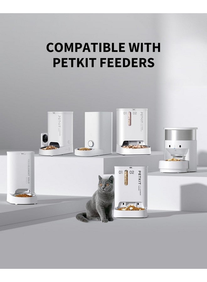 أكياس مجففة بديلة لجميع المغذيات الذكية - 5 عبوات، أكياس مجففة بديلة للمغذيات الأوتوماتيكية للحيوانات الأليفة ومغذيات القطط والكلاب وأكياس المجففة - Image 2