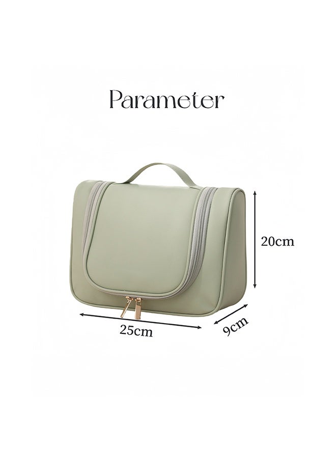 حقيبة سفر معلقة كبيرة لأدوات الزينة والمكياج | منظم حمام للرجال والنساء للكوزمتكس والإكسسوارات والأساسيات - Image 2