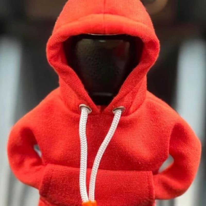2023 new spot cross-border car gear lever hooded cover gear lever clothing cover car decorations Eye-catching orange - Image 5