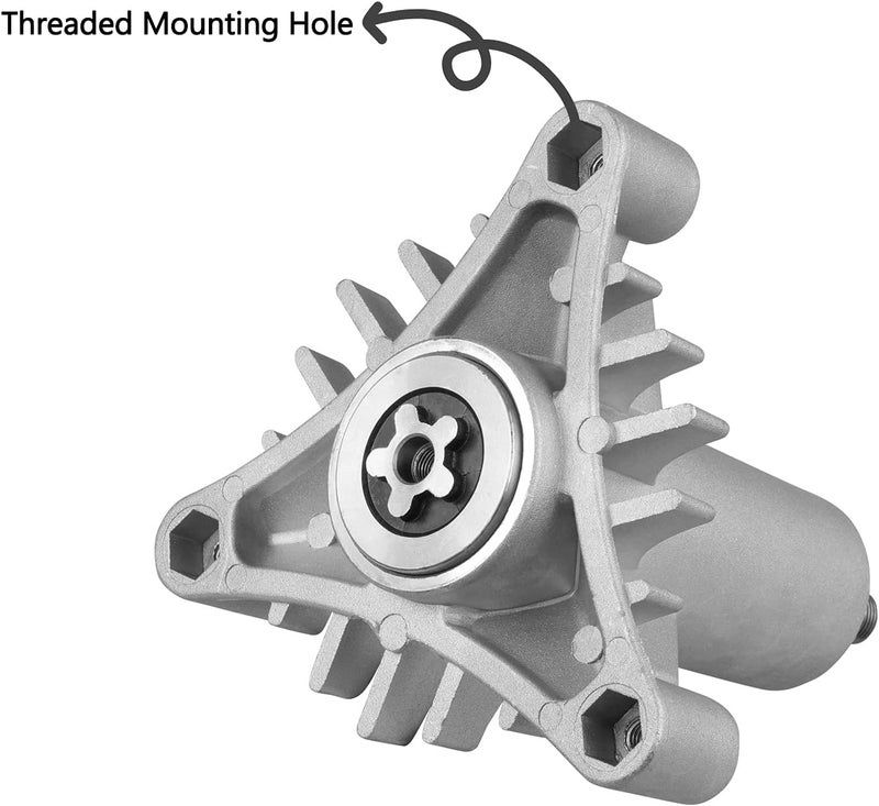 Fourtry Store 130794 Spindles Fit for Craftsman 42 inch Deck Mower - 137641 Spindle Assembly Fit for Poulan HU Sears Craftsman LT1000 LT2000 LTX1000 Riding Mower with 36" 38" 42" Cutting Deck - Image 5