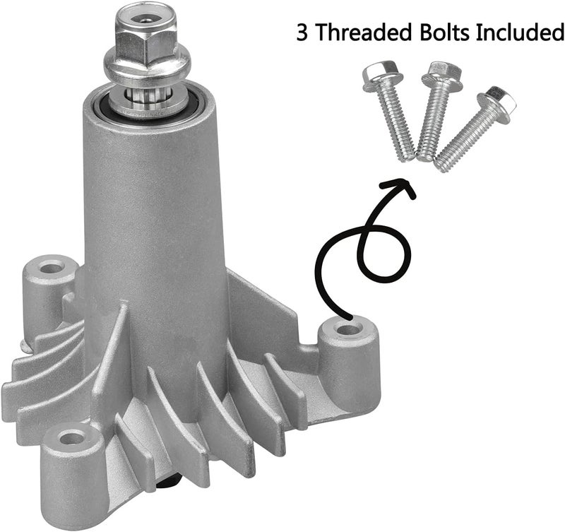 Fourtry Store 130794 Spindles Fit for Craftsman 42 inch Deck Mower - 137641 Spindle Assembly Fit for Poulan HU Sears Craftsman LT1000 LT2000 LTX1000 Riding Mower with 36" 38" 42" Cutting Deck - Image 4