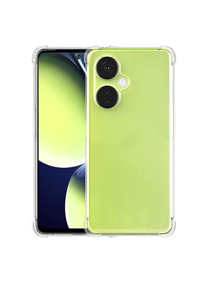 OnePlus Nord CE 3 Lite 5G Case Cover, Phone Case Clear Scratch Resistant Reinforced Corners TPU Rubber Soft Skin Silicone Protective Cover for Nord CE 3 Lite 2023 - Image 1