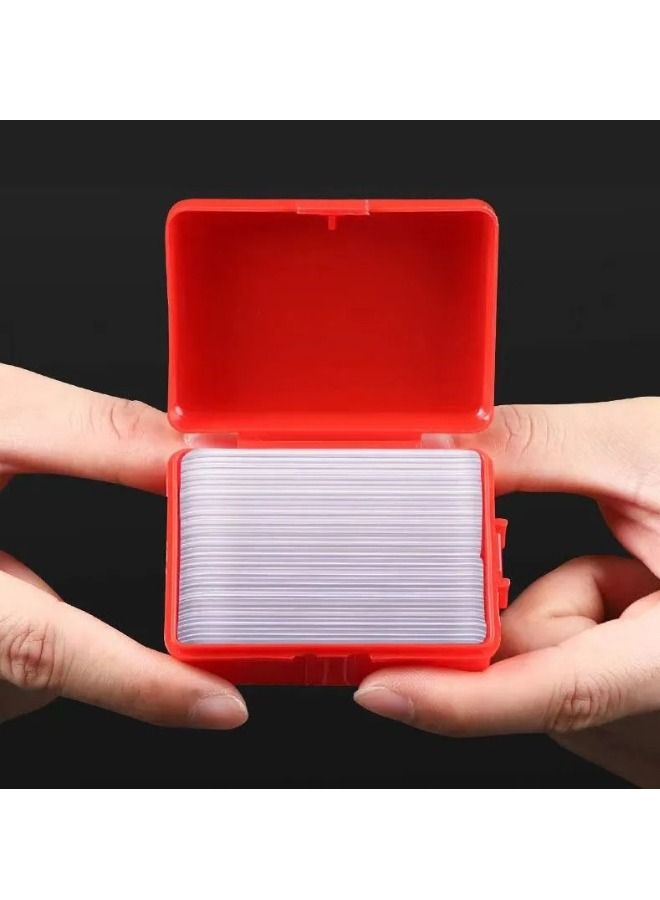 120 Pcs Double Sided Stickers Clear - Image 3