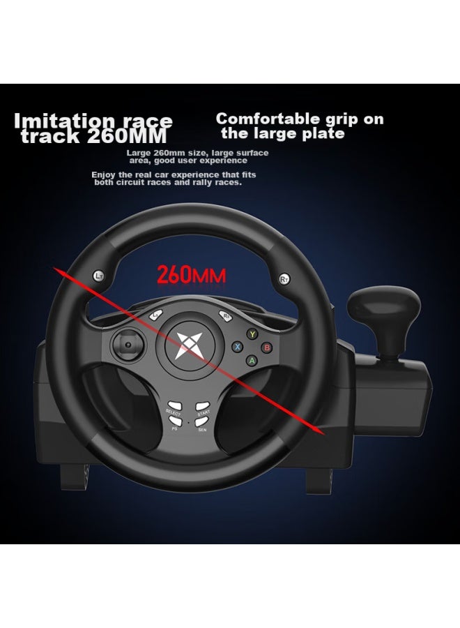 Keteng D3a Computer Racing Game Steering Wheel, 8-in Simulation Driving, Ps4/xbox One/pc, Euka 2 Dust Racing Car - Image 5