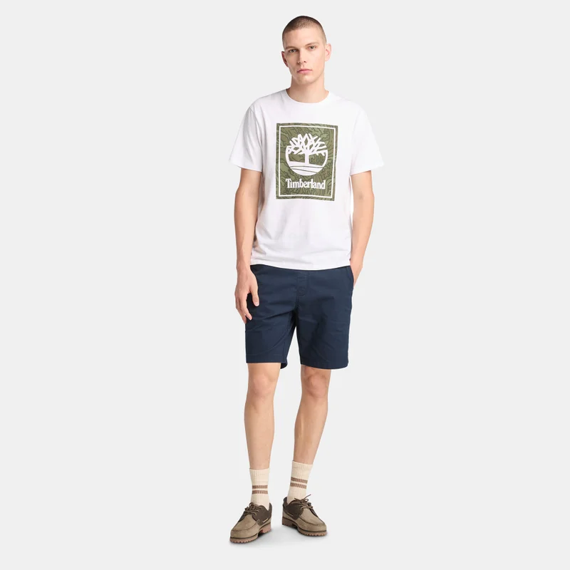 Timberland Men's Stack Camo T-Shirt