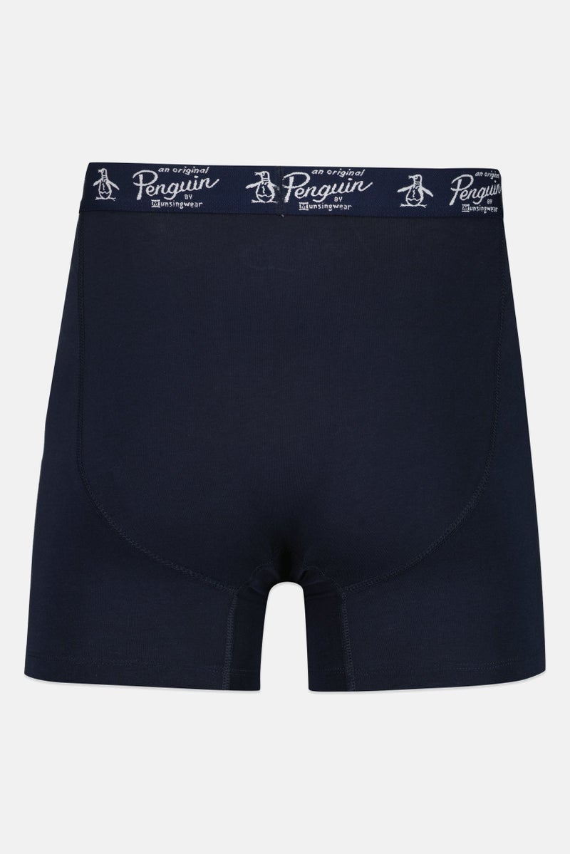 Original Penguin شورت بوكسر رجالي 4 قطع بشعار العلامة التجارية، متعدد الألوان - Image 2