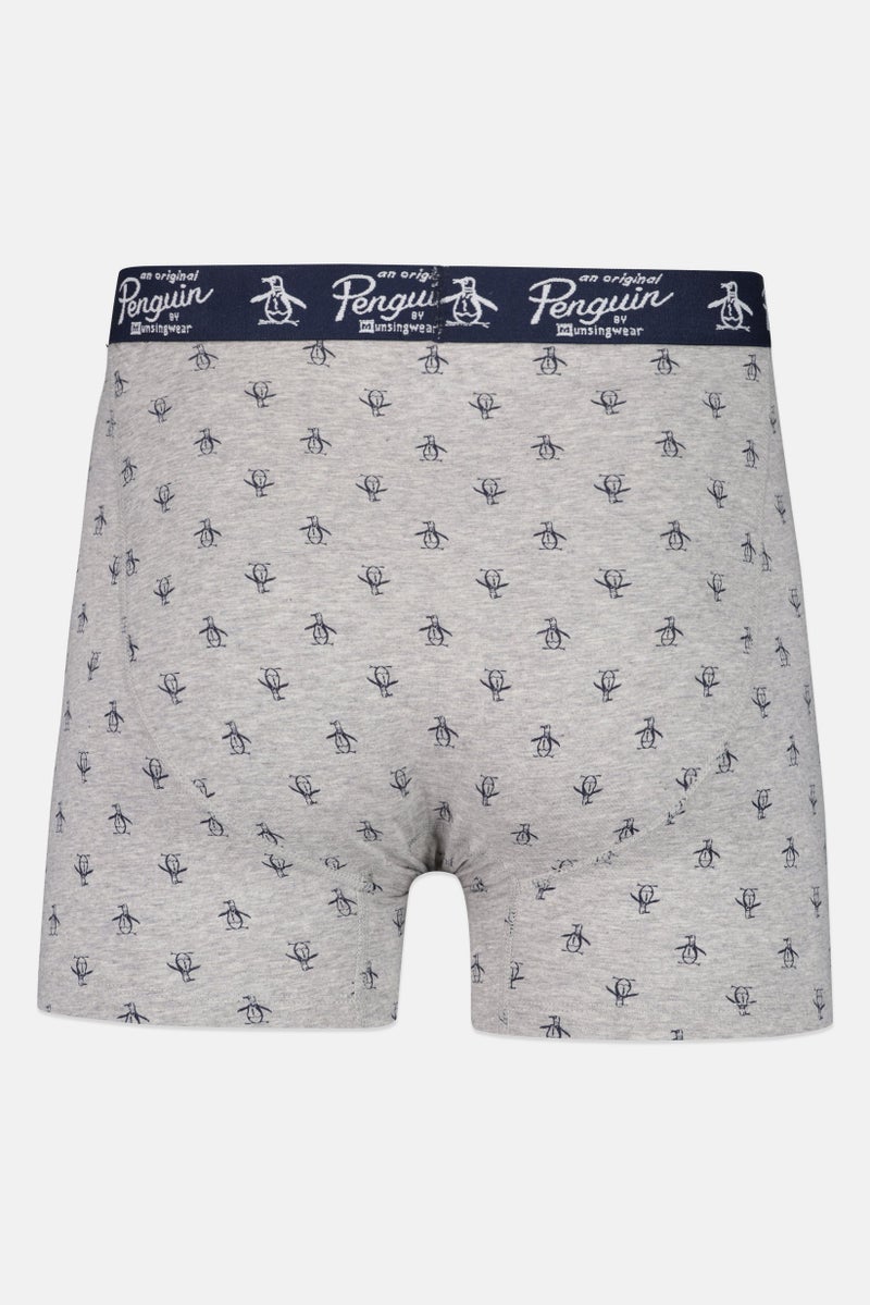 Original Penguin شورت بوكسر رجالي 4 قطع بشعار العلامة التجارية، متعدد الألوان - Image 4