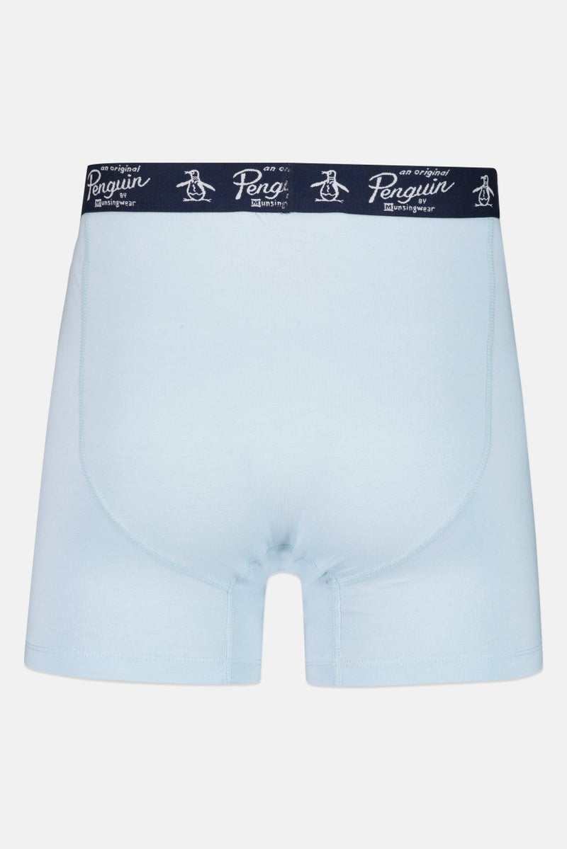 Original Penguin شورت بوكسر رجالي 4 قطع بشعار العلامة التجارية، متعدد الألوان - Image 3