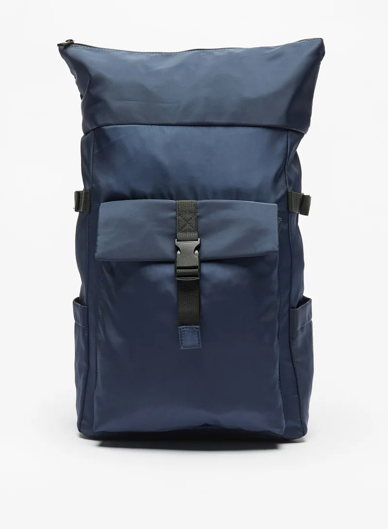 shoexpress Solid Backpack with Adjustable Shoulder Straps