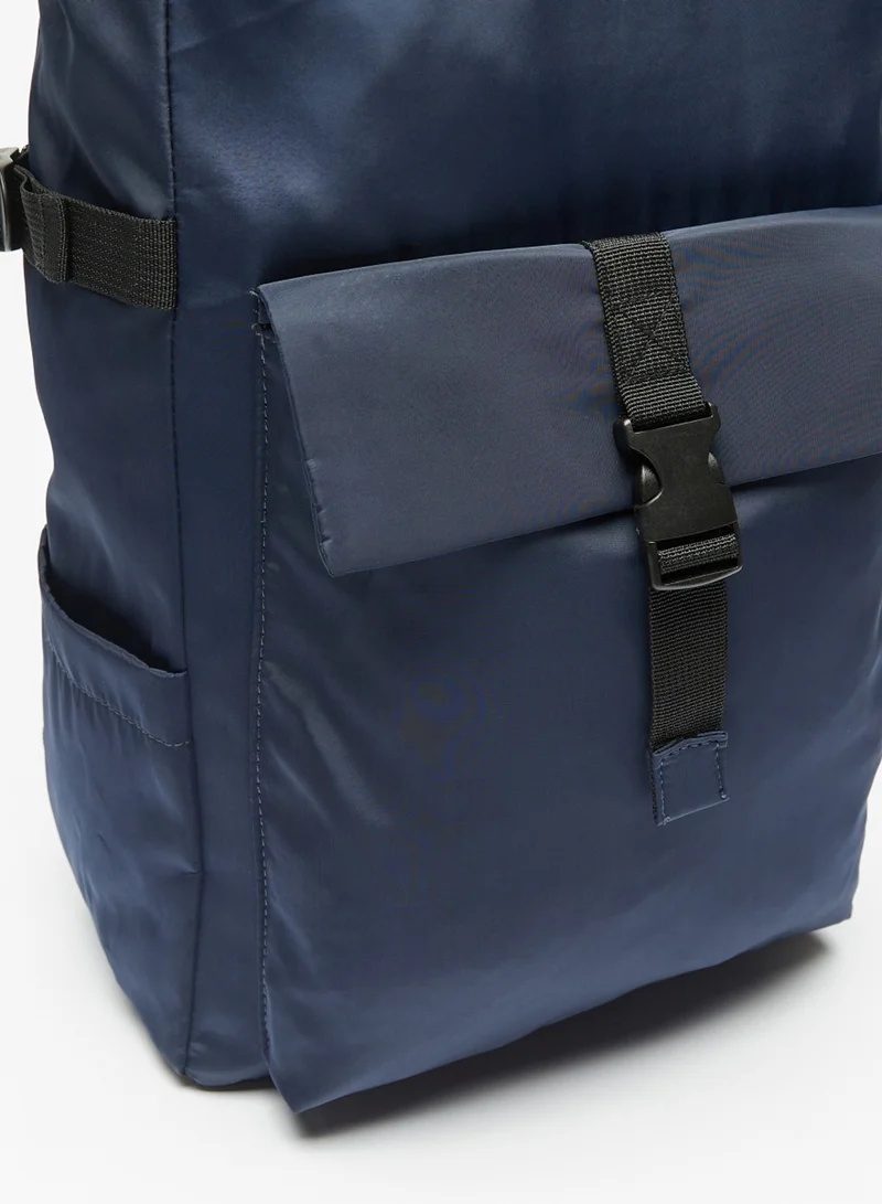 shoexpress Solid Backpack with Adjustable Shoulder Straps