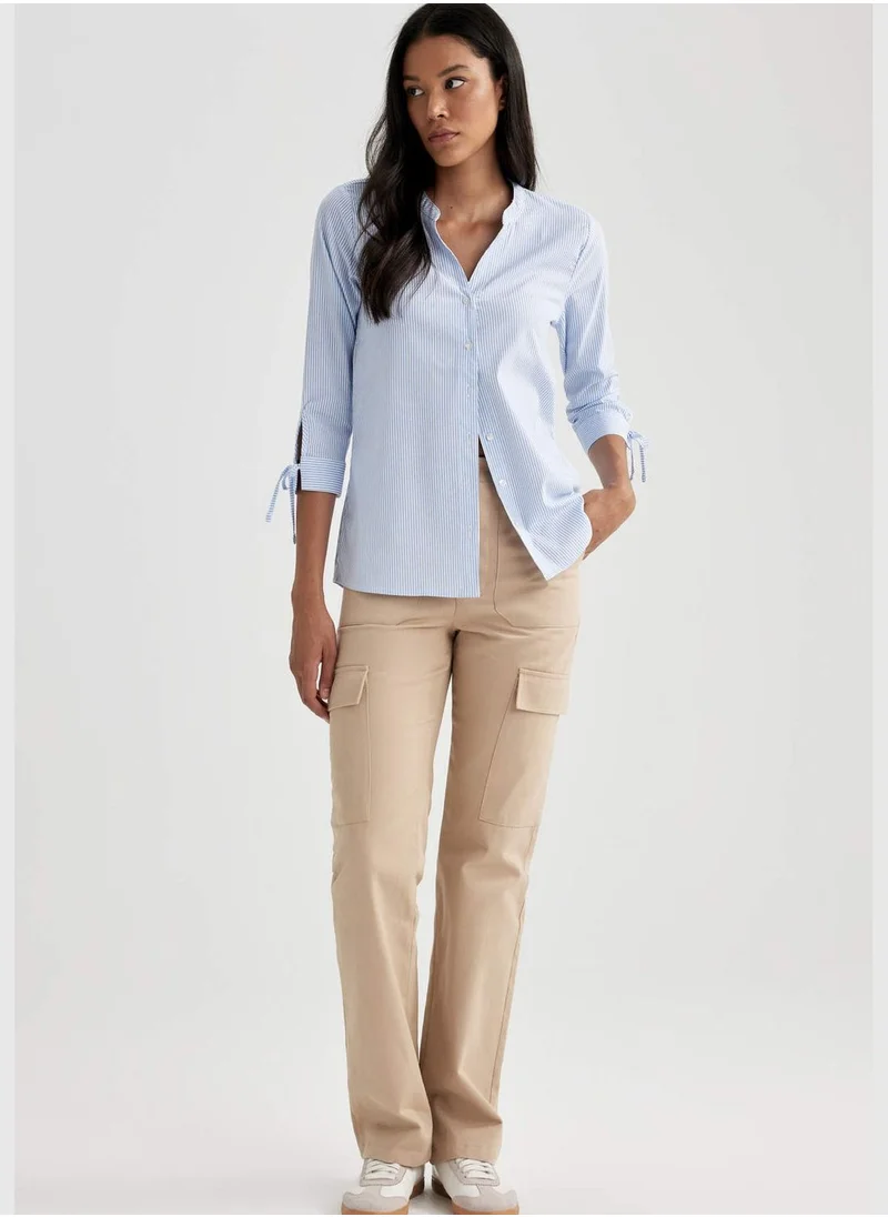 DeFacto Woman Cargo Fit Woven Trousers