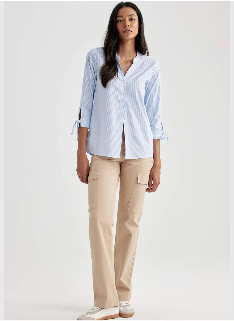 DeFacto Woman Cargo Fit Woven Trousers