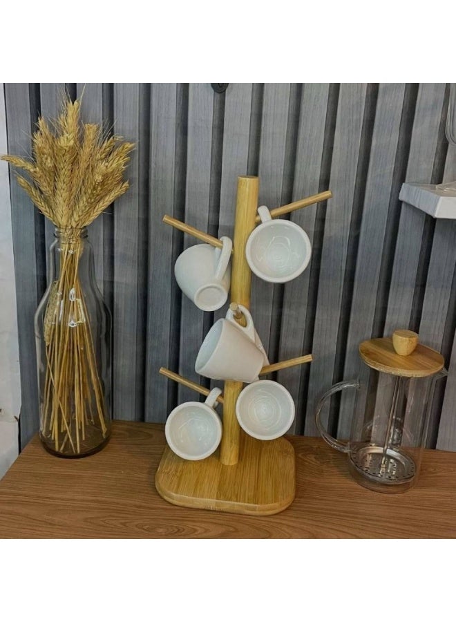 حامل مجات خشب