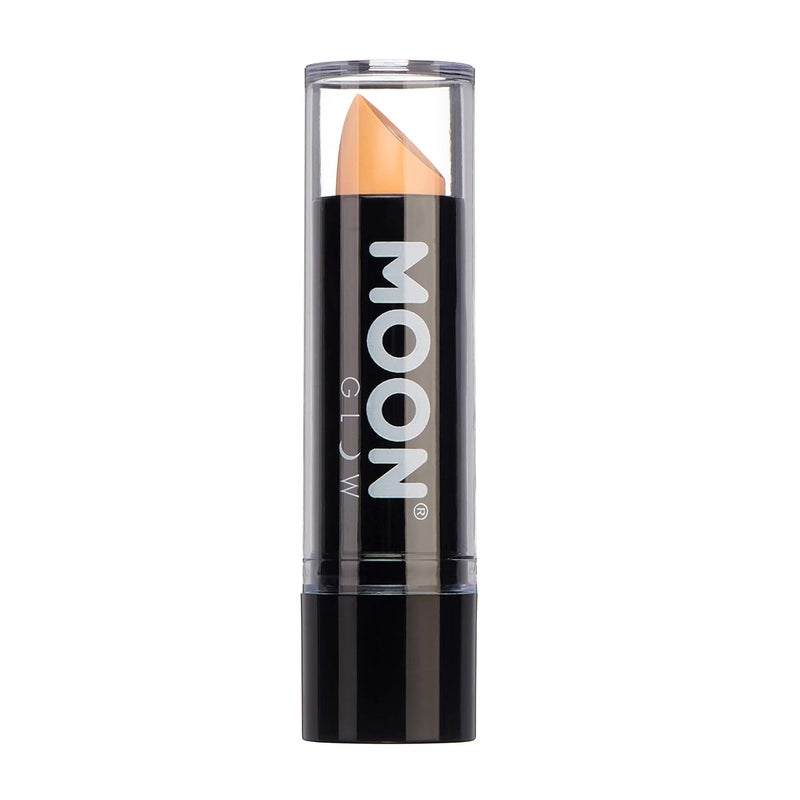 Moon Glow Blacklight Neon UV Lipstick 016oz Pastel Orange Glows brightly under BlacklightsUV Lighting