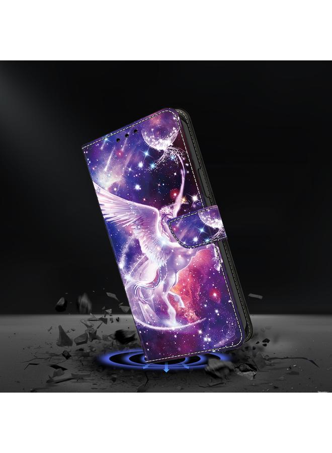 اس-توب جراب لهاتف Samsung Galaxy S24+ 5G جراب هاتف جلدي مطلي بالكريستال - Image 4