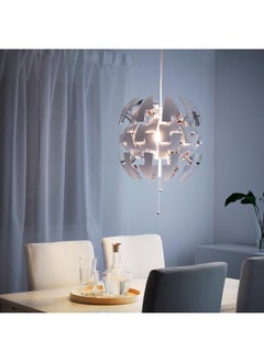 erorex Pendant lamp, white/silver-colour, 35 cm  - Image 2