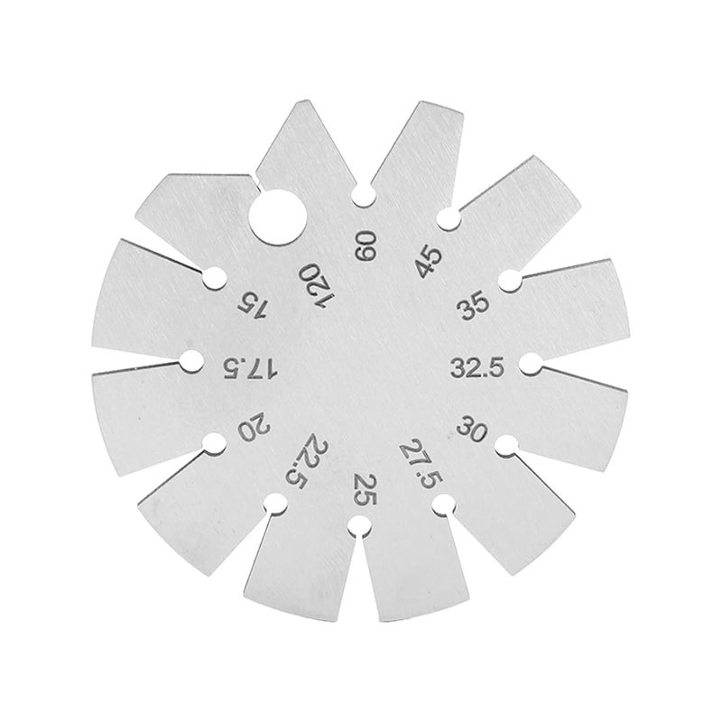 Stainless Steel Chamfer Gauge, 12 Angle Measurement Tool for Knives with Storage Box - Image 5