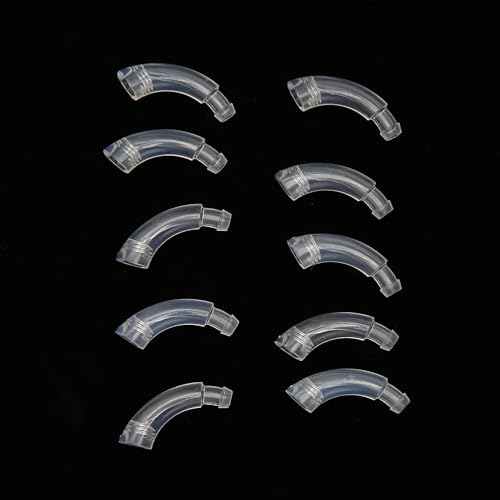 BALSON Replacement Ear Hook for Sound Hearing Aids - Premium PP Material, Ergonomic Design, Practical Accessories (1), Transparent - Image 1