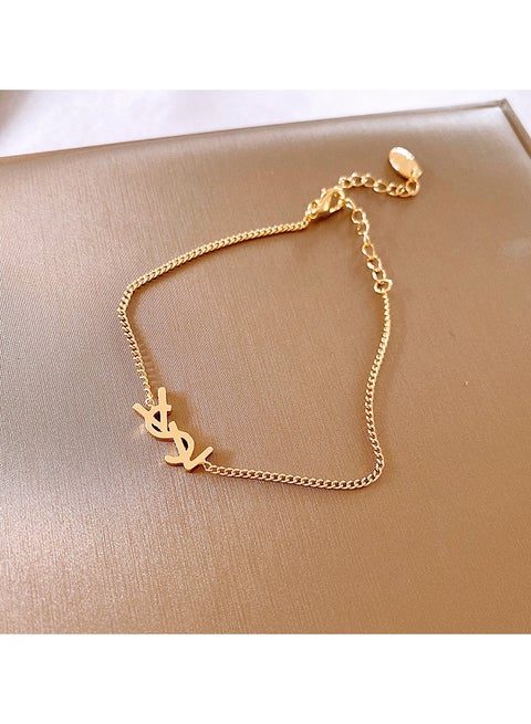 Fashionable High-end Light Luxury Four Petal Flower Bracelet