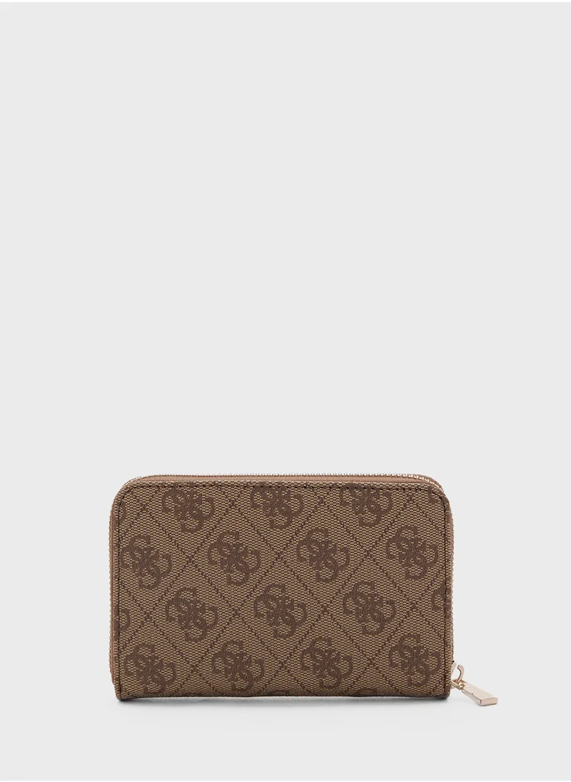 GUESS Laurel Medium Zip Around Wallet