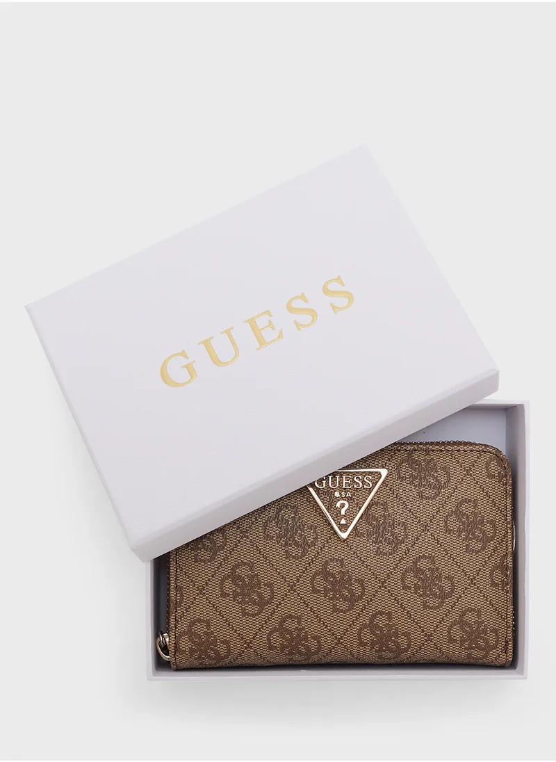 GUESS Laurel Medium Zip Around Wallet