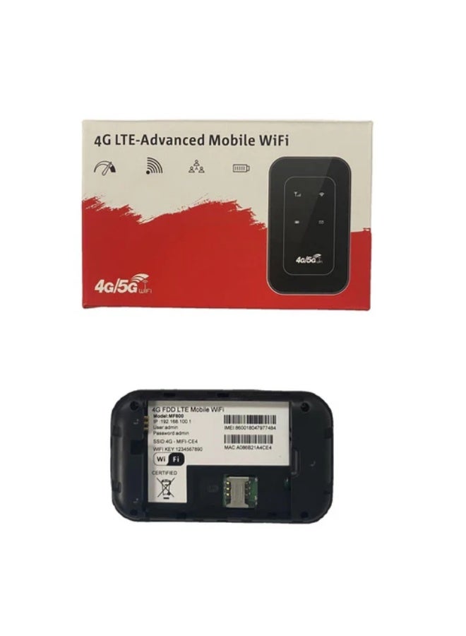 4G LTE-Advanced Mobile Wi-Fi Hotspot – 150Mbps High-Speed Portable Wireless Router, Unlocked Pocket Travel Modem - Image 2