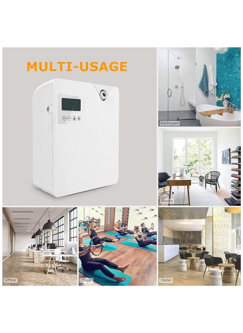 Arabest - Smart Scent Air Machine with Nebulizing,Professional Waterless Essential Oil Diffuser 300ML,Aroma Diffuser,Air Purifier,Scent Diffuser Essential Oils for Room,Office,Spa(White) - Image 1