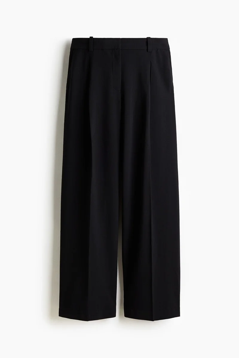 H&M Wide tailored trousers