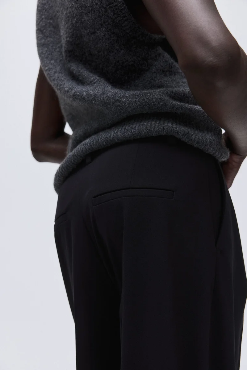 H&M Wide tailored trousers