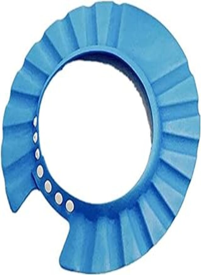 OR Fashion Susen Shampoo Shower Protect Soft Cap Hat for Baby Children Kid Bath Safe Fun blue
