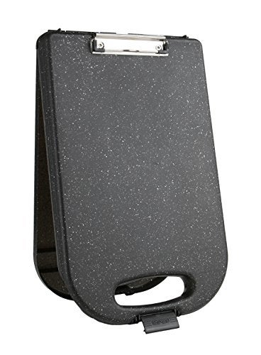 Dexas Clipcase 2 Storage Clipboard with Rounded Handle, Midnight. Organize in Style for Home, School, Work, or Trades! Ideal for Teachers, Nurses, Students, Homeschooling, and Beyond. - Image 3