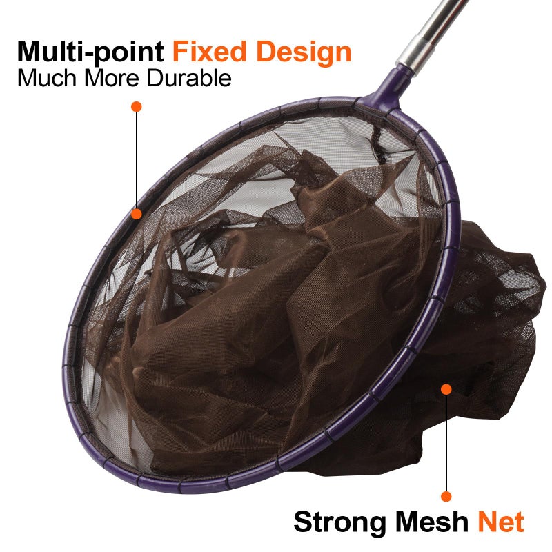 Yorikyas Snake Catcher Net Telescopic Pole for Reptile Grabber Rattle Snake Moving and Catching - Image 5