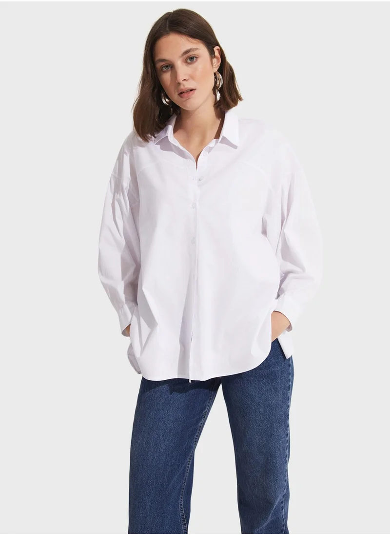 جون Button Down Shirt